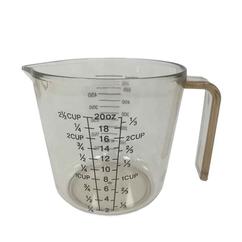 measuring cup with scale handle measuring cup with scale handle