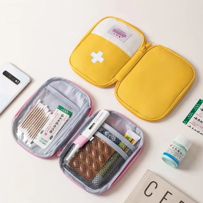 Travel Medicine Bag Pill Storage Pouch Outdoor Essentials Emergency Survival Bag Mini First-aid Kit Portable Home Storage Bag - Image 5