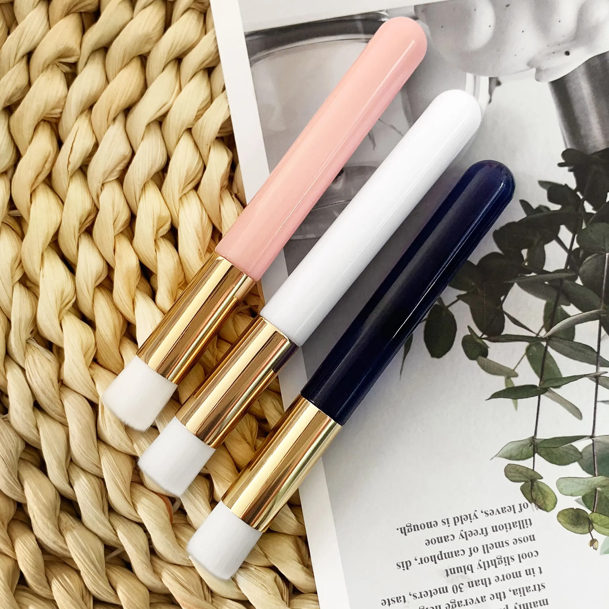 2PCS Eyelash Cleaning Brush Lash Shampoo Brushes Nose Pore - Image 7