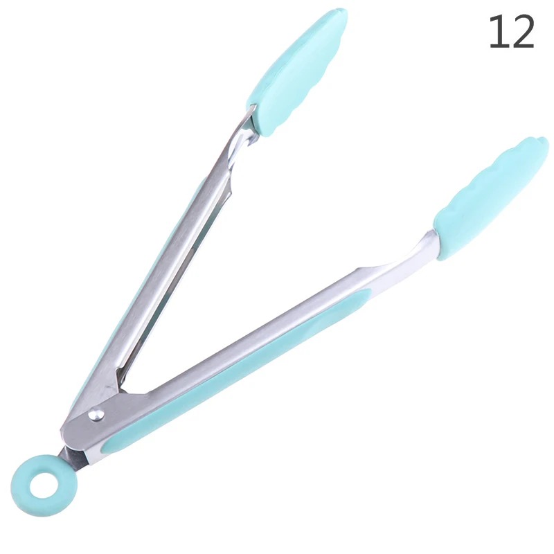 Silicone Cooking Kitchen Utensils Set Bamboo Wooden Handles Cooking Tools - Image 7